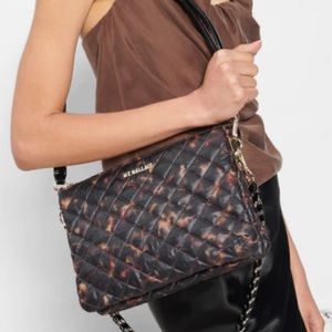 MZ WALLACE LARGE CROSBY PIPPA IN TORTOISE, NWT.
